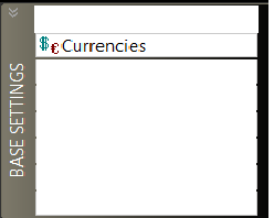 Currencies